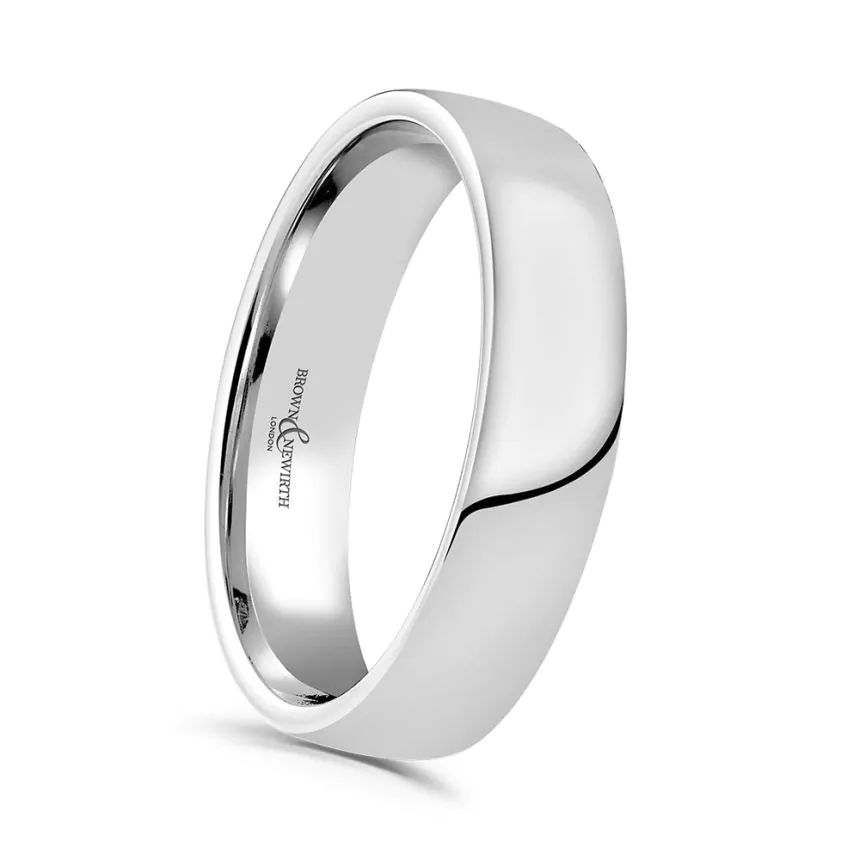 Platinum 5mm Wedding Ring
