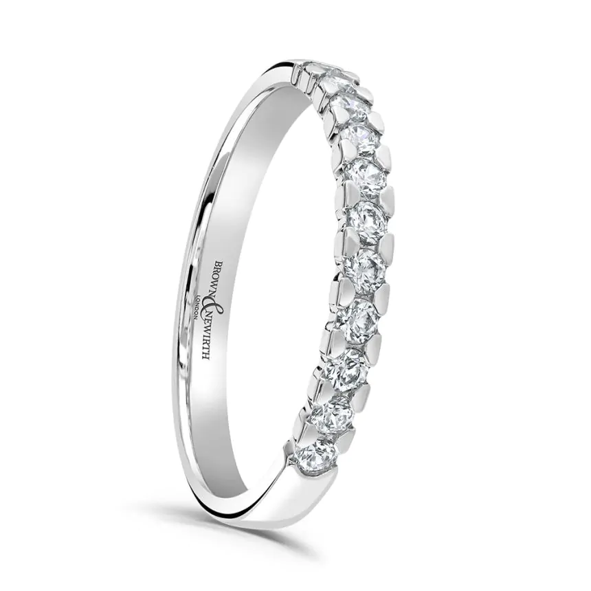 18ct White Gold 0.25ct Diamond Eternity Ring