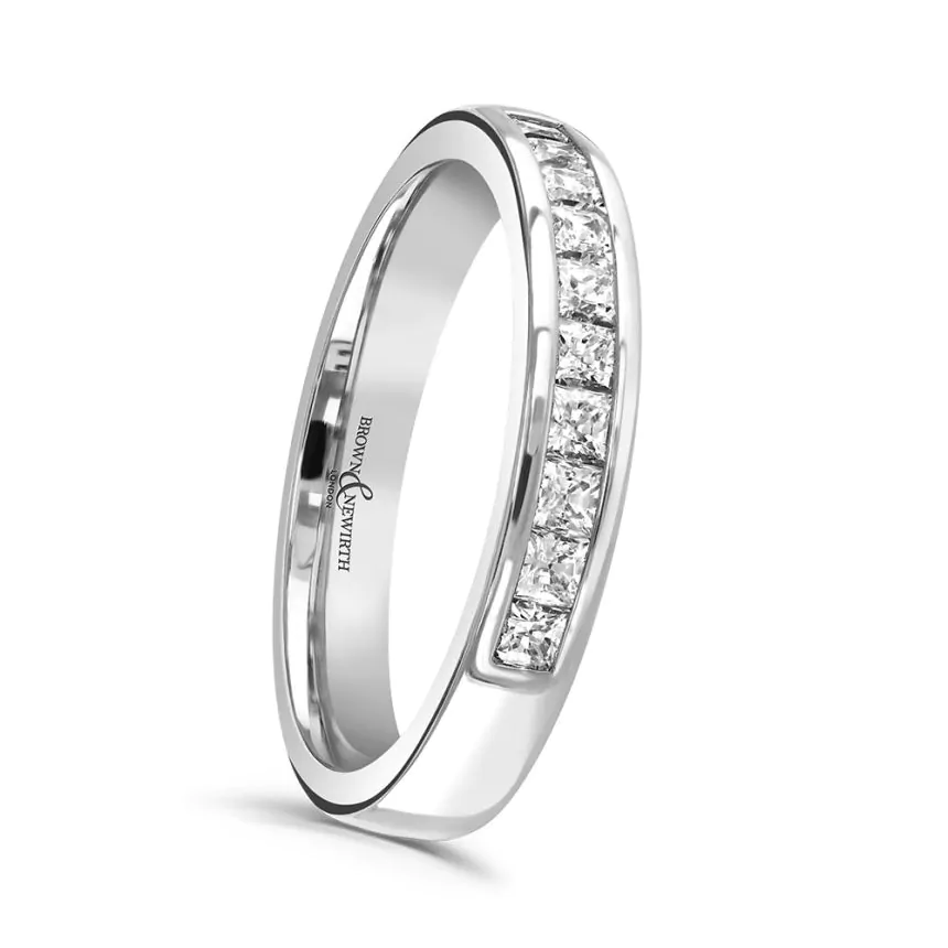 18ct White Gold 0.50ct Diamond Eternity Ring