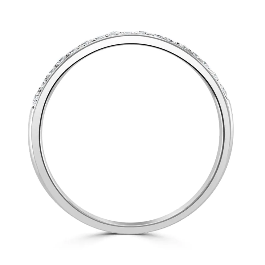 Platinum 0.15ct Diamond Eternity Ring