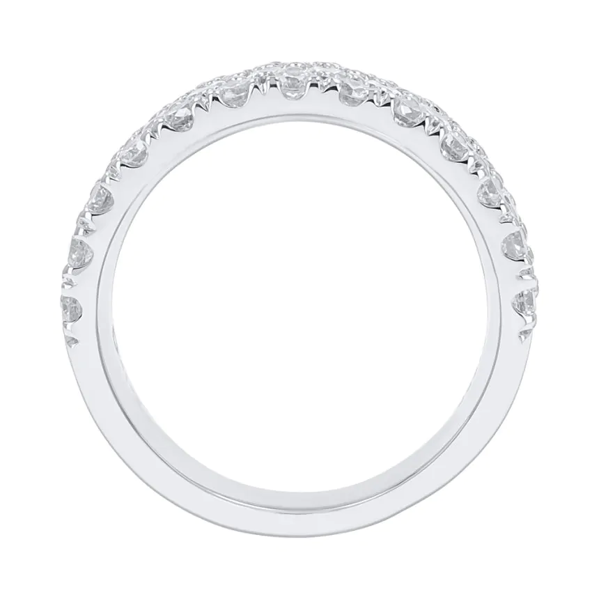 Platinum 0.90ct Five Stone Diamond Wedding Ring