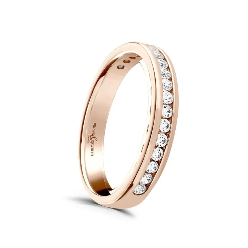 18ct Rose Gold and 0.30ct Diamond Eternity Ring