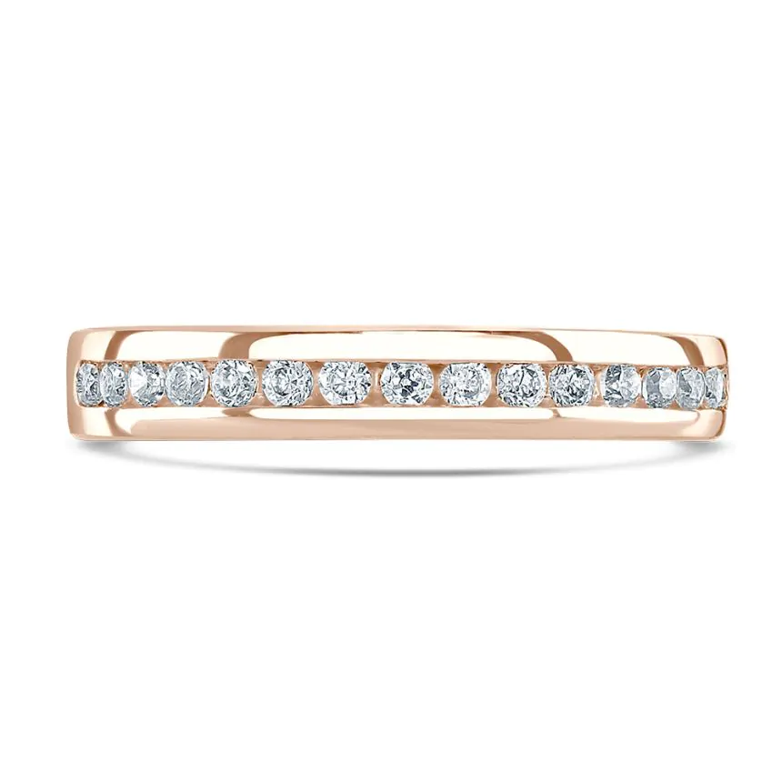 18ct Rose Gold and 0.30ct Diamond Eternity Ring