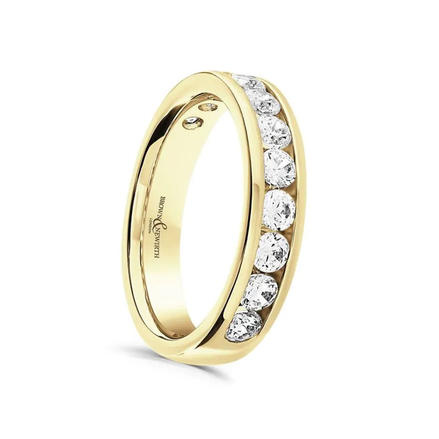 18ct Yellow Gold and 1.00ct Diamond Eternity Ring