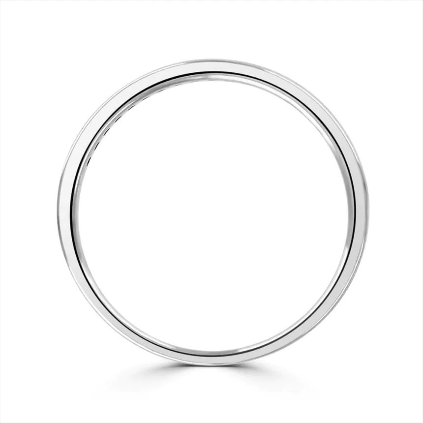 Platinum and 0.10ct Diamond Eternity Ring