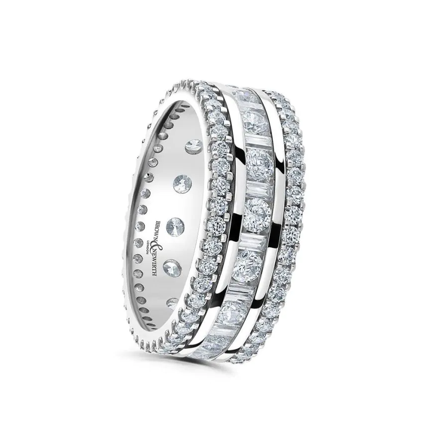 Platinum and 2.30ct Diamond Eternity Ring