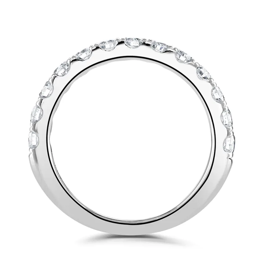 Platinum and 0.75ct Diamond Wedding Ring
