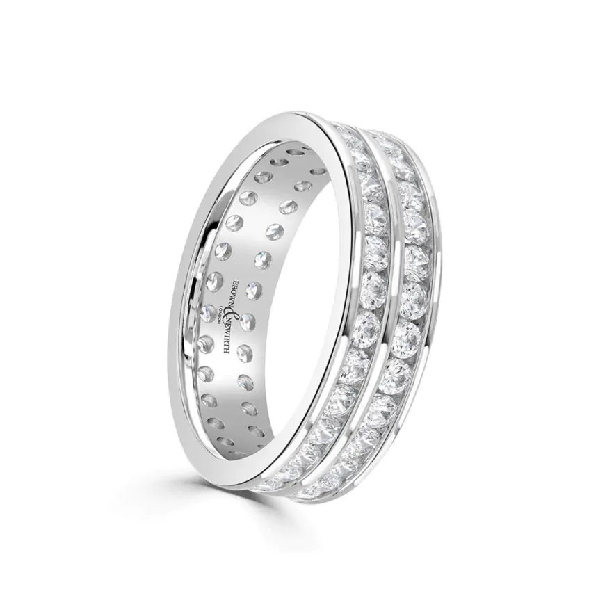 Platinum and 1.50ct Diamond Eternity Ring