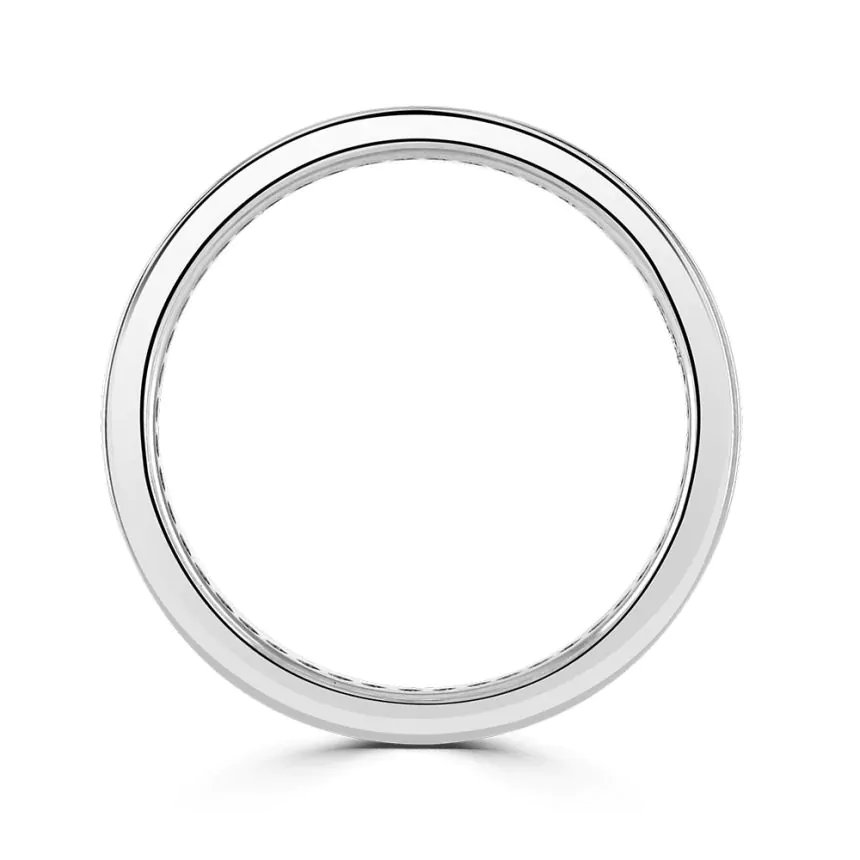 Platinum 1.00ct Diamond Wedding Ring