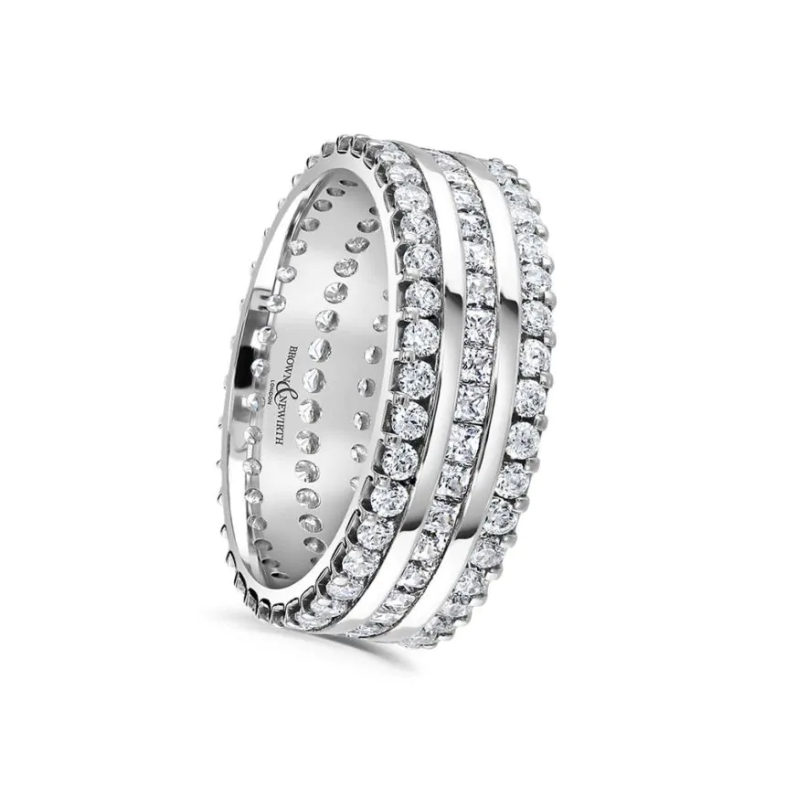Platinum and 2.00ct Diamond Wedding Ring