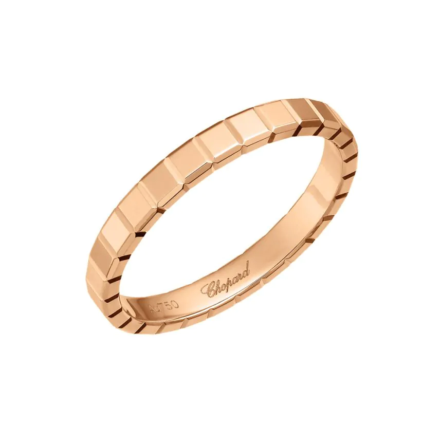 Chopard Ice Cube 18ct Rose Gold Ring 827702-5202