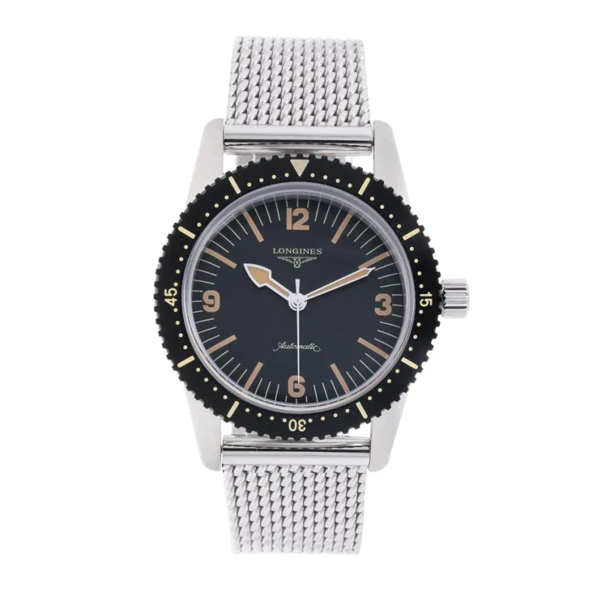Pre-Owned Longines Heritage Skin Diver 42mm Watch L28224566