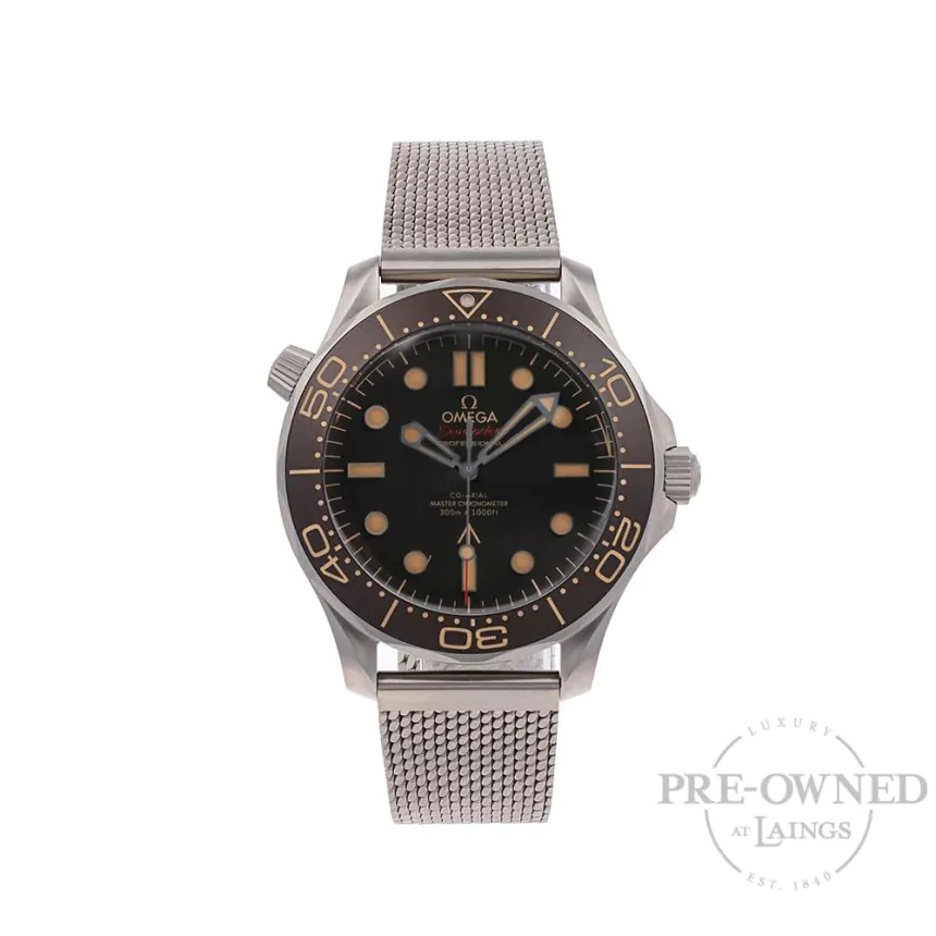Pre-Owned OMEGA Seamaster James Bond 007 42mm Watch O21090422001001