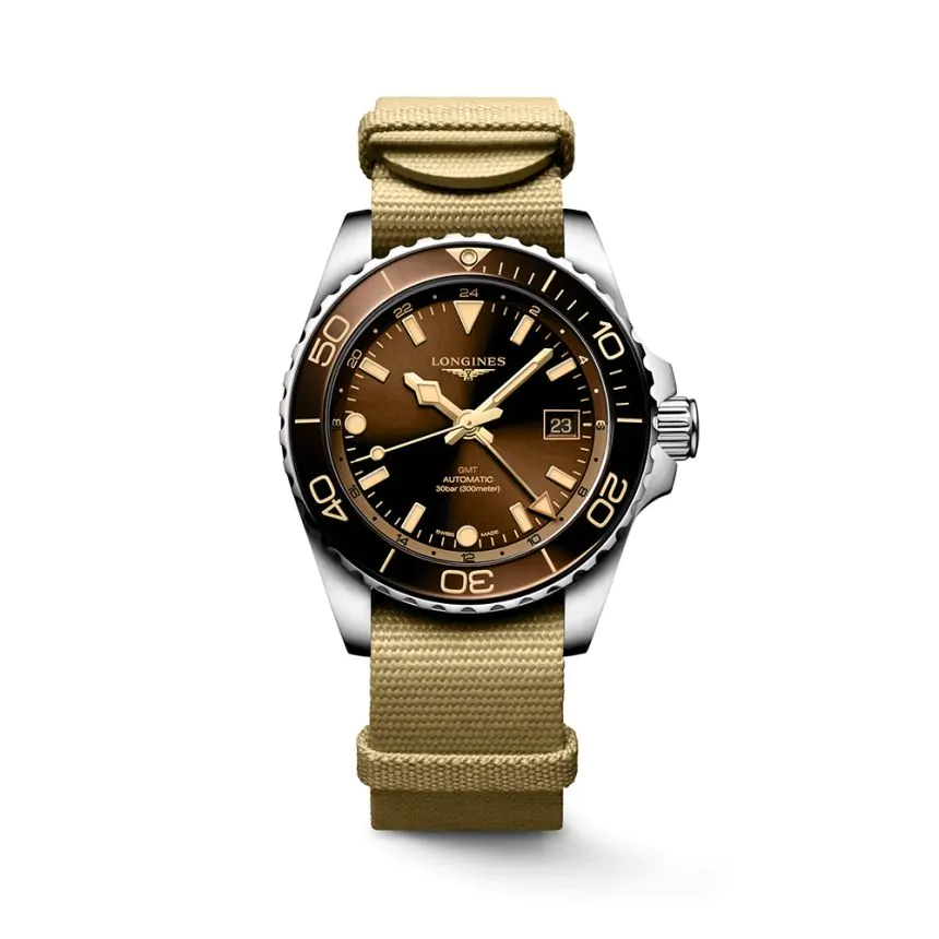 Longines Hydroconquest GMT 41mm Watch L3.790.4.66.2