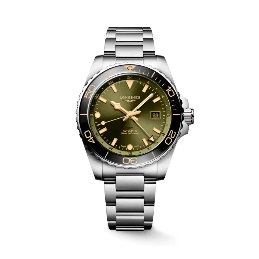 Longines Hydroconquest GMT 43mm Watch L3.890.4.06.6