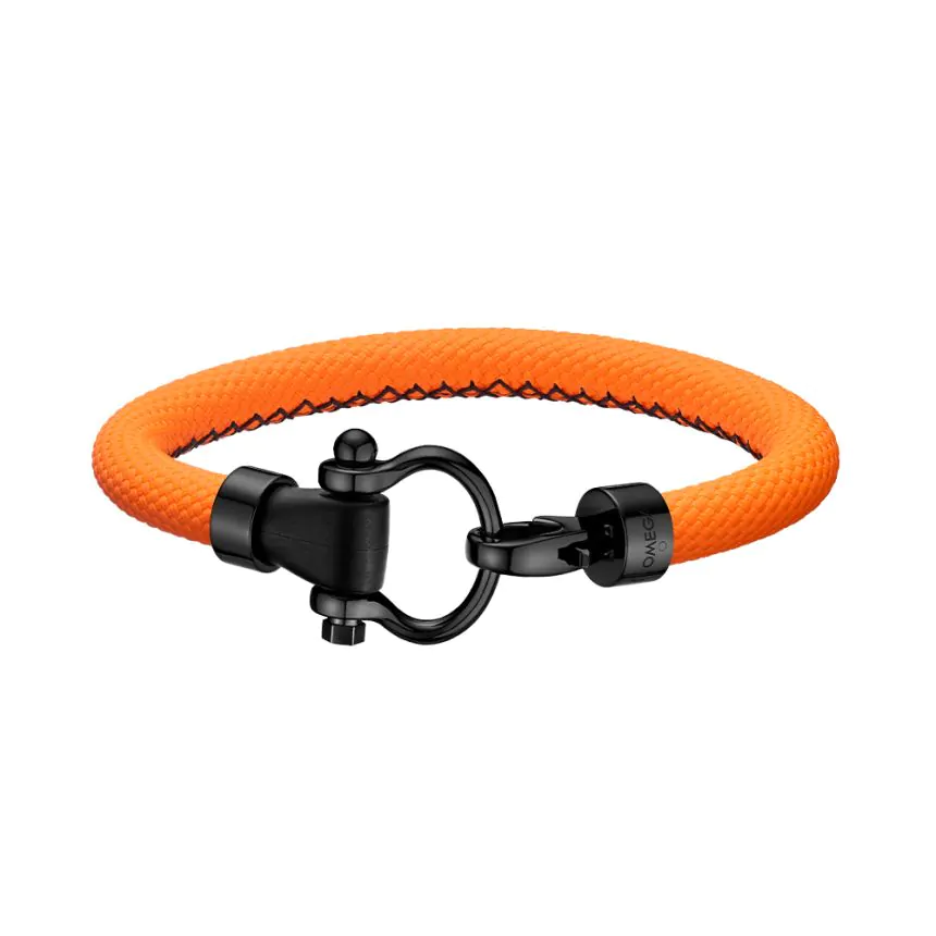OMEGA Orange Sailing Bracelet Medium BA05ST0000804