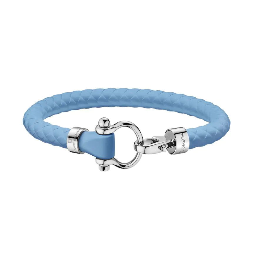 OMEGA Summer Blue Sailing Bracelet Large BA05ST0001204