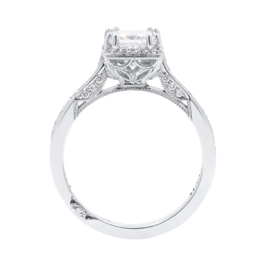 Platinum 1.21ct Princess Cut diamond Ring