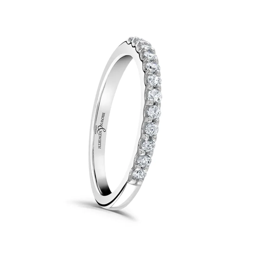 Platinum 0.15ct Diamond Eternity Ring