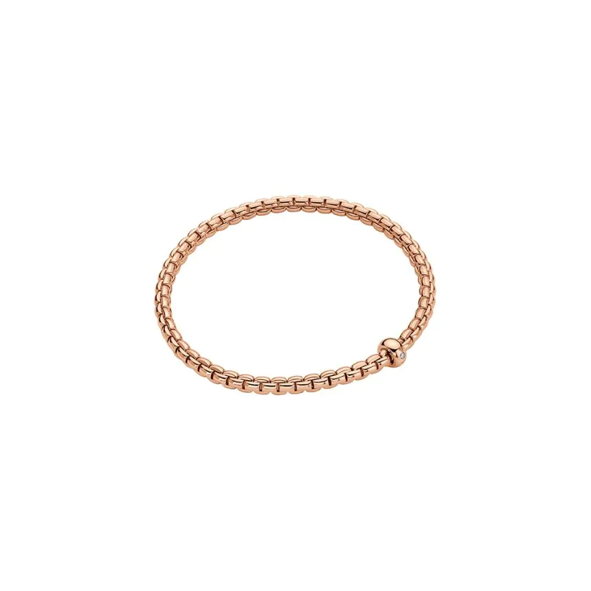 Fope Eka Collection 18ct Rose Gold Flex' It Bracelet 01M01BX_BB_R_XRX_00M