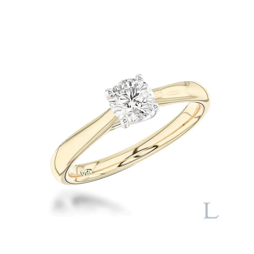 18ct Yellow Gold Esme 0.30ct Diamond Engagement Ring