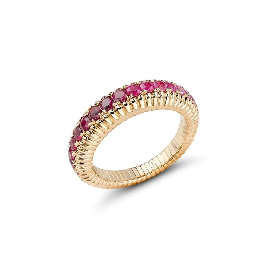 Fabergé Colours of Love Ruby and Pink Sapphire Ring 1800RG3531