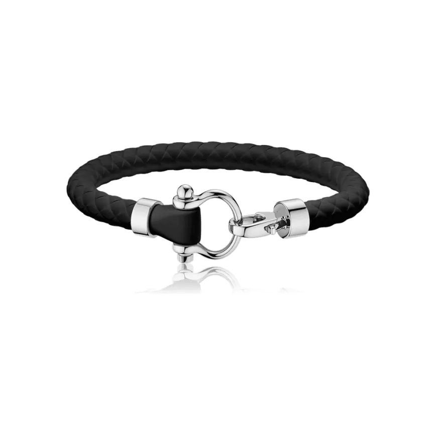 OMEGA Black Sailing Bracelet OB34STA0509704