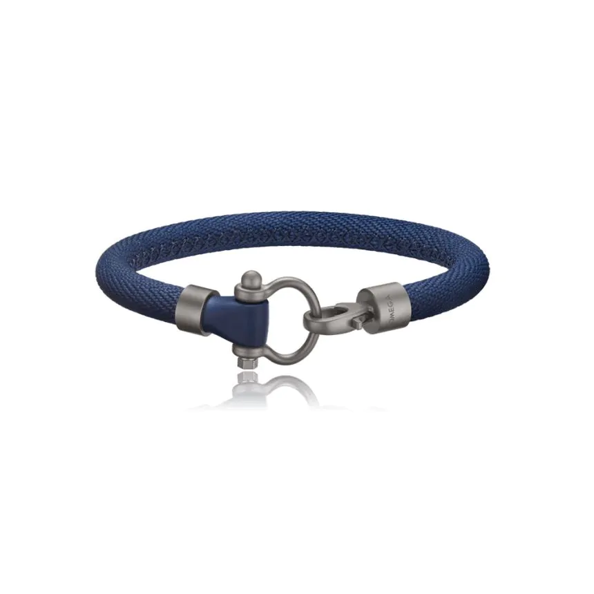 OMEGA Blue Sailing Bracelet Large OBA05TI0000204