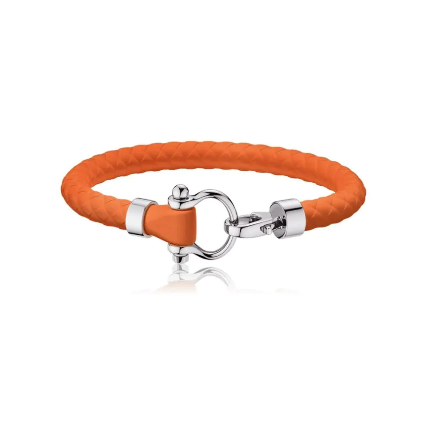 OMEGA Orange Sailing Bracelet OB34STA0509104