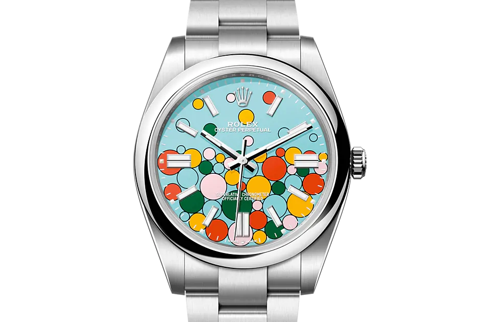 Rolex Oyster Perpetual in Oystersteel M124300 0008 Laings Laings