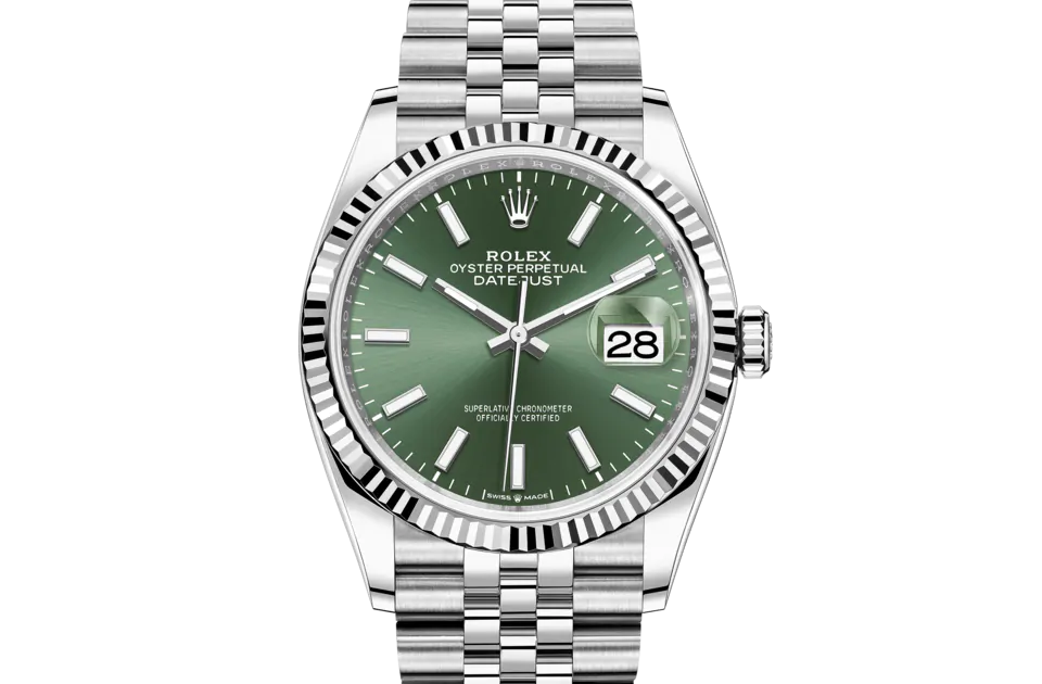 Rolex Datejust in Oystersteel Oystersteel and gold m126234 0051