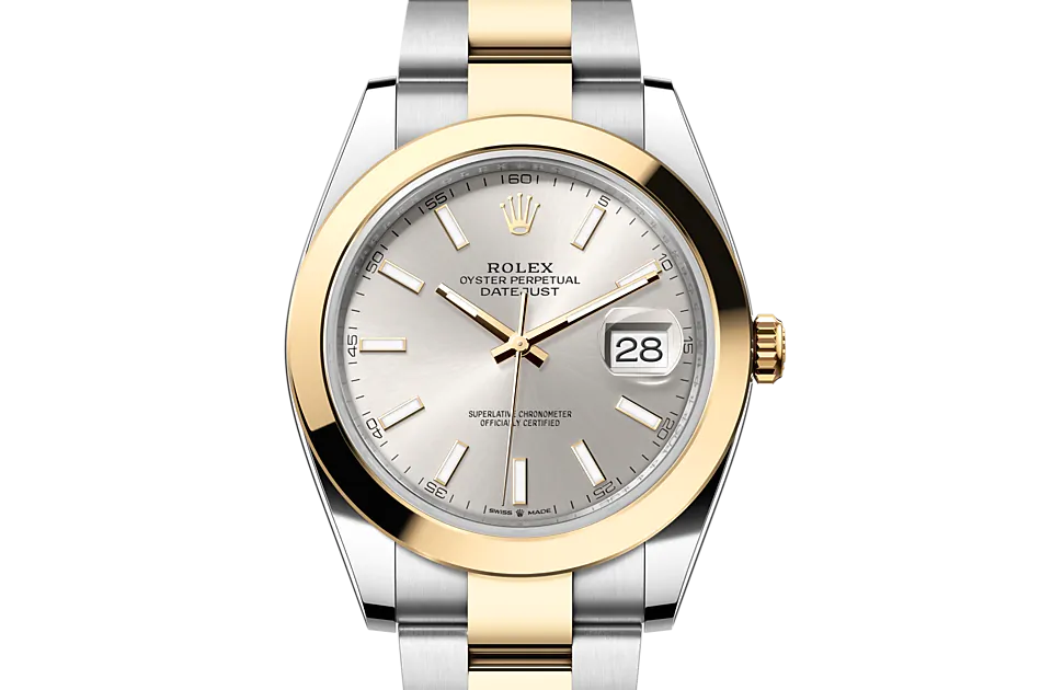 Rolex Datejust 41 M126303-0001 watch front facing