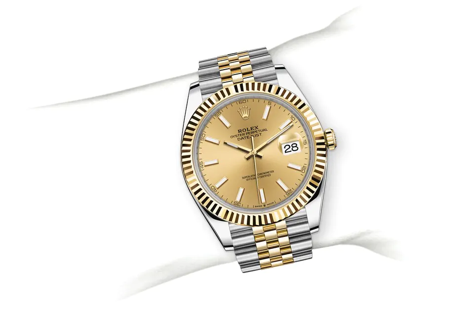 Rolex Datejust in Oystersteel and gold, M126333-0010| Laings - Laings 