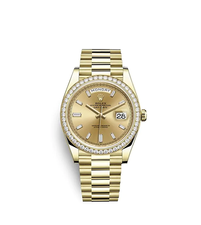 36mm white 2025 gold day date