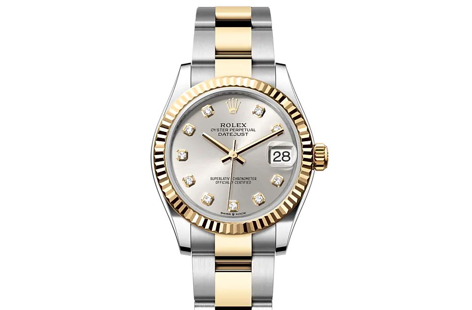 Rolex Datejust 31 M278273-0019 watch front facing