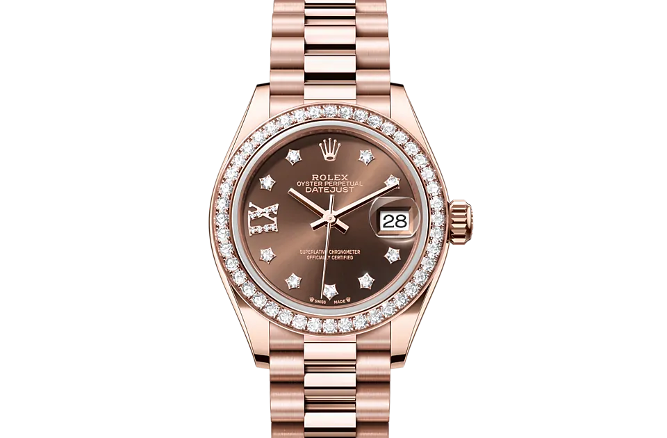 Rolex Lady Datejust in Gold M279135RBR 0001 Laings Laings