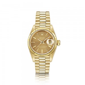 Rolex Oyster Perpetual Date-Just 18ct Gold Watch