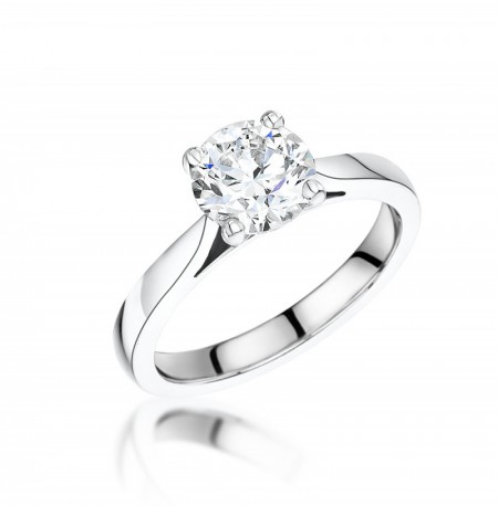 CLASSIC ROUND BRILLIANT ENGAGEMENT RING