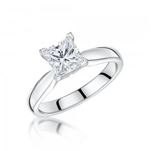 Princess Cut Engagement Ring 