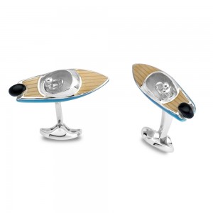 speed boat cufflinks