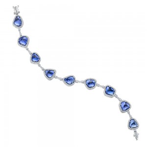 Sapphire and Diamond Bracelet
