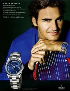 Roger Federer Rolex