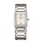 Pre Owned Ladies Patek Philippe Twenty-4 Steel Diamond Bezel Watch