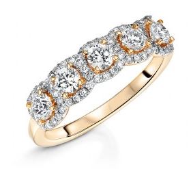 Test Rose Gold Engagement Ring