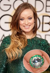 Celebrity Engagement Rings Olivia Wilde Pinterest