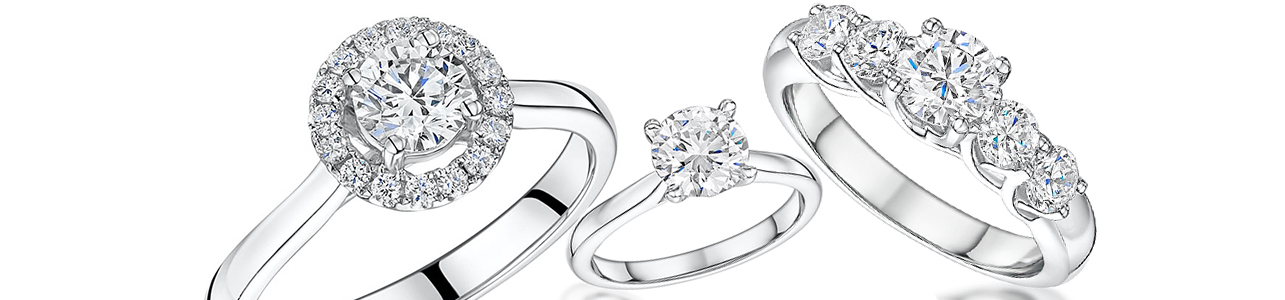 Brilliant Cut Engagement Rings