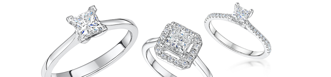 Princess Cut Engagement Rings