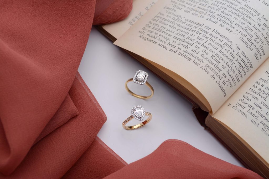 Yellow Gold Contemporary Engagement Ring
