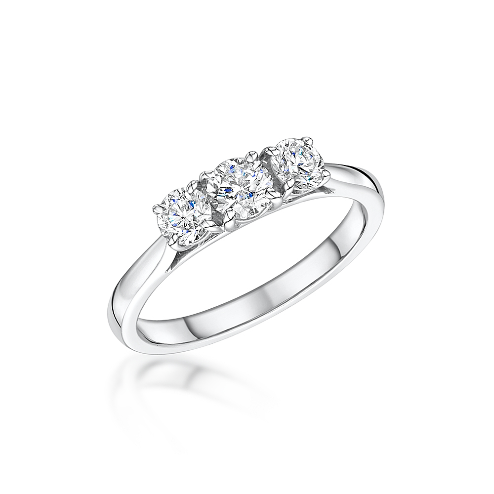 Trilogy Engagement Ring Style
