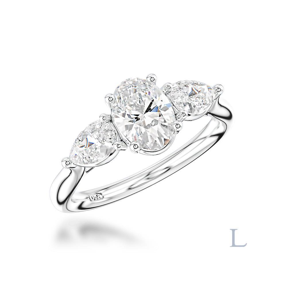 Trilogy Engagement Ring Style